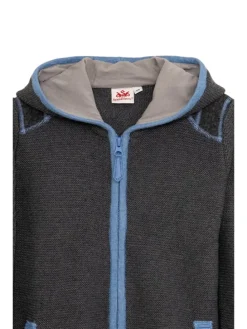 Kinderjacke SPECHT in grau-blau