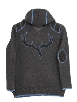 Kinderjacke SPECHT in grau-blau