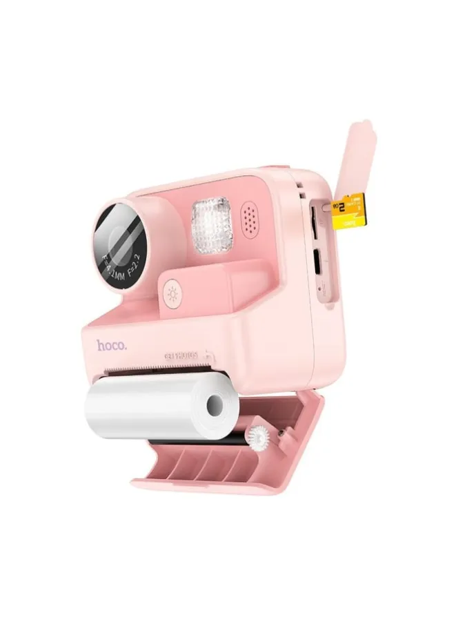 Kinderkamera DV200 mit Drucker Sofortbild Rosa