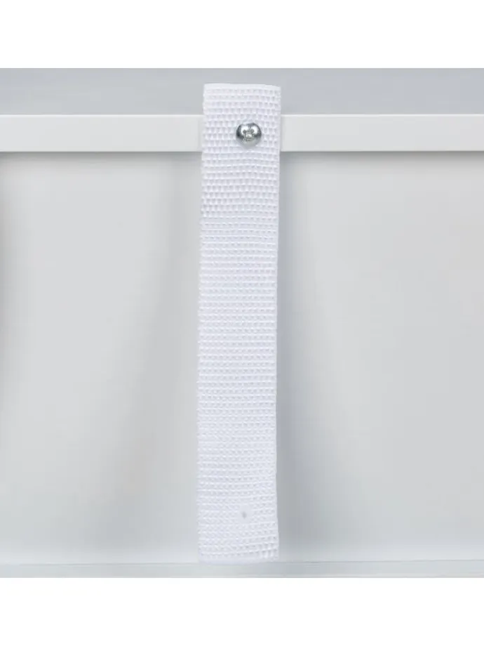 Kinderregal in Weiß/ Grau - (B)68 x (H)115 x (T)28 cm