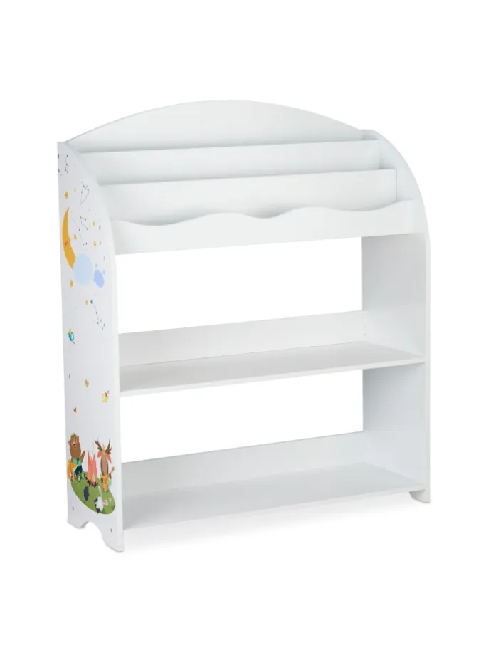 Kinderregal Lagerfeuer in Bunt - (B)82,5 x (H)98 x (T)30 cm
