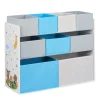 Kinderregal Lagerfeuer in Bunt - (B)82,5 x (H)66 x (T)29,5 cm