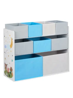 Kinderregal Lagerfeuer in Bunt - (B)82,5 x (H)66 x (T)29,5 cm