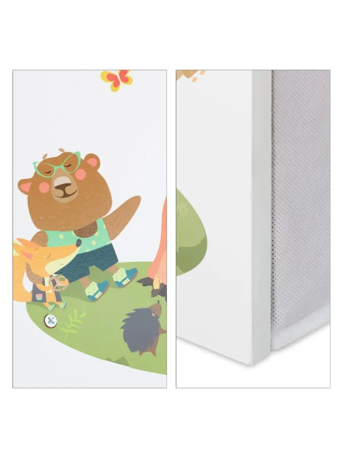 Kinderregal Lagerfeuer in Bunt - (B)82,5 x (H)66 x (T)29,5 cm