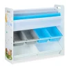 Kinderregal Lagerfeuer in Bunt - (B)86 x (H)78 x (T)26,5 cm