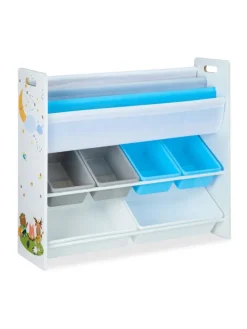 Kinderregal Lagerfeuer in Bunt - (B)86 x (H)78 x (T)26,5 cm