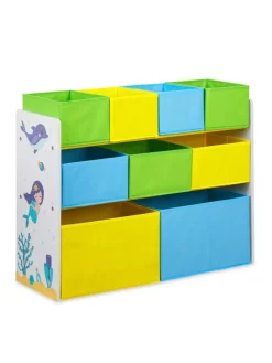 Kinderregal Meerjungfrau in Bunt - (B)82,5 x (H)66 x (T)29,5 cm