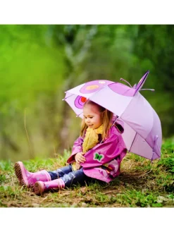 Kinderregenschirm Frosch in Grün