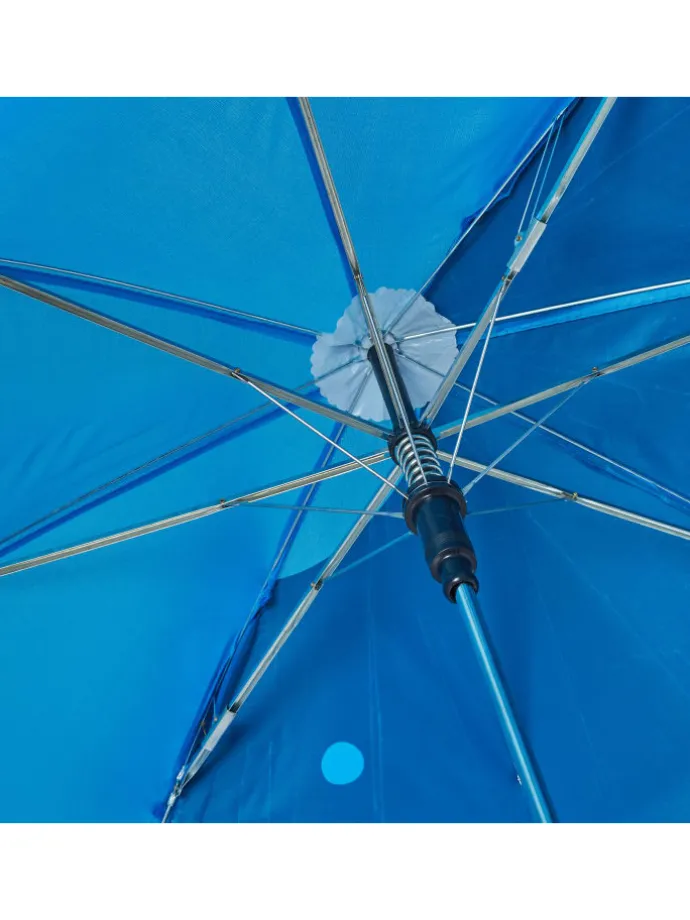 Kinder-Regenschirm "Hai" in Blau/ Grau