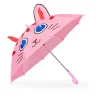Kinder-Regenschirm "Katze" in Rosa
