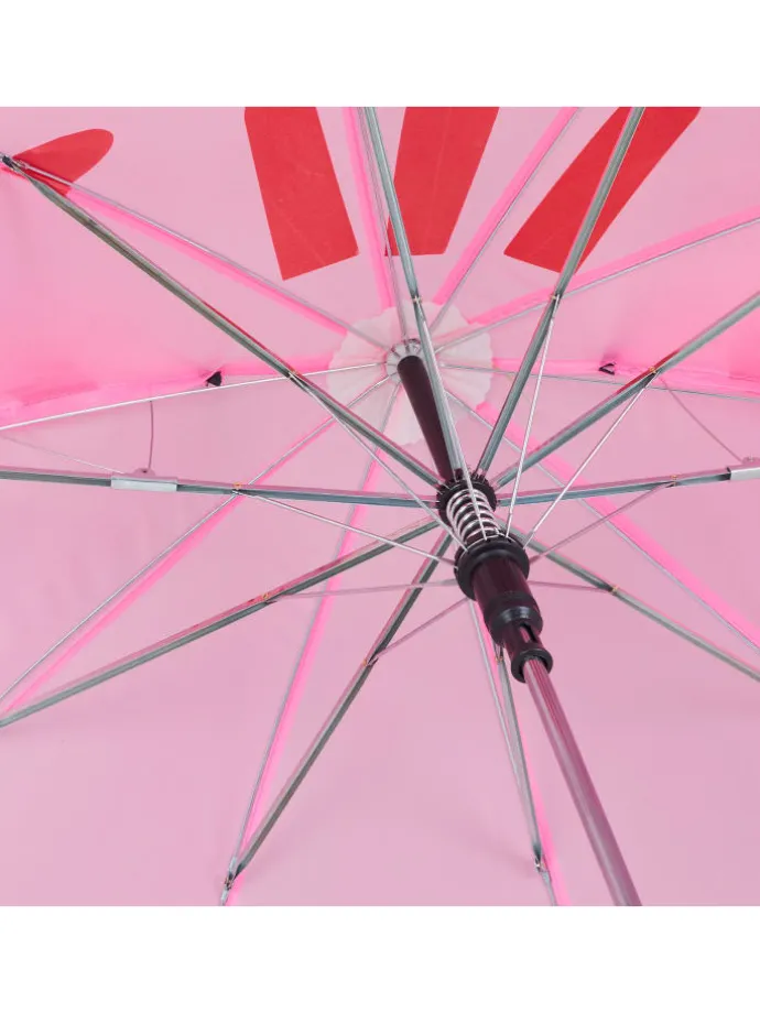 Kinder-Regenschirm "Katze" in Rosa