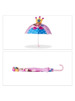 Kinderregenschirm Prinzessin in Rosa