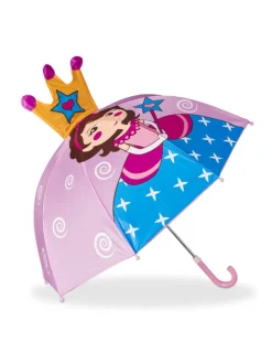 Kinderregenschirm Prinzessin in Rosa