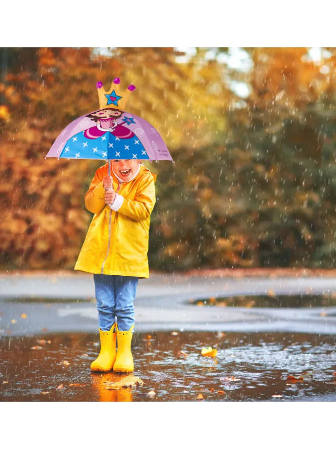 Kinderregenschirm Prinzessin in Rosa