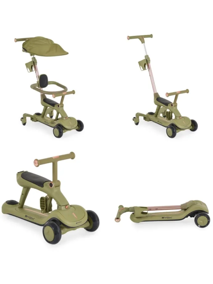 Kinderroller Cornet 6 in 1 in grün