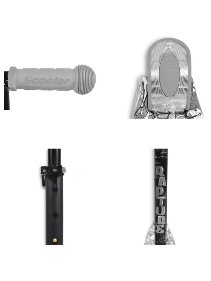 Kinderroller Rapture Aluminium in lila