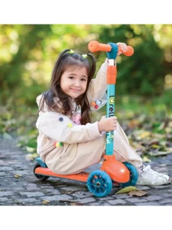 Kinderroller Tamtam 3 Räder in gelb