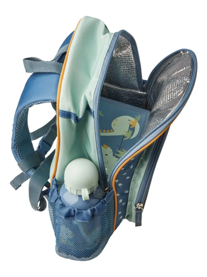 Kinderrucksack DINO Rexi in puder green