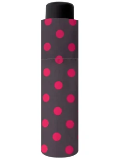 Kinderschirm in Schwarz/ Pink