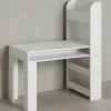 Kinderschreibtisch 90x50x110 cm Maltisch Kinderzimmer mit Regal,
