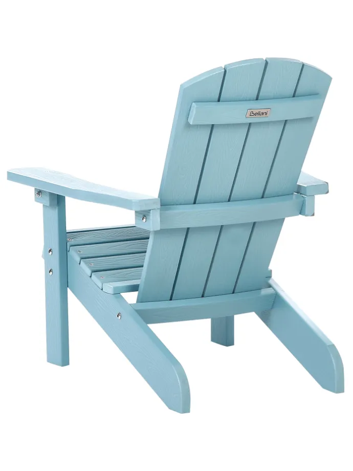 Kindersessel ADIRONDACK in Blau - (W) 40 x (H) 64 x (L) 50 cm