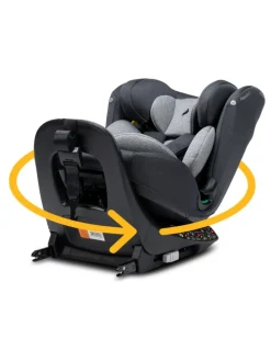 Kindersitz "Floyd360" Dark Grey - 40 bis 150 cm, drehbar, rückwärts, vorwärts