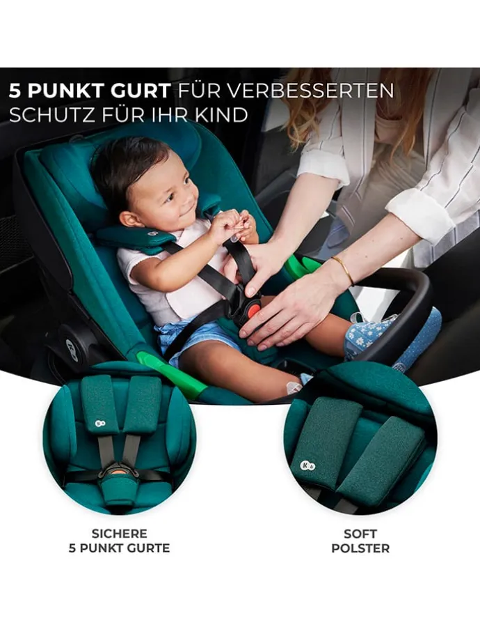 Kindersitz "I-Care i-Size" in Schwarz - Gruppe 0
