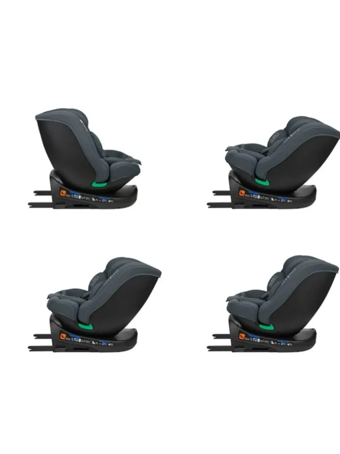 Kindersitz i-Round i-Size in grau