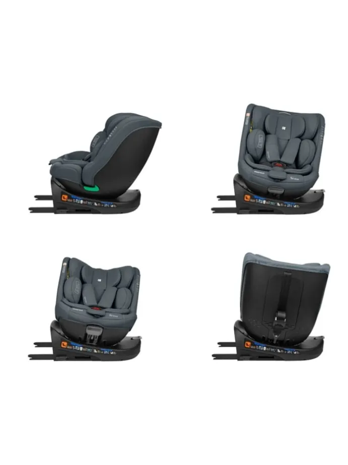 Kindersitz i-Round i-Size in grau