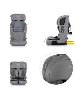Kindersitz i-Size LUX X 76-150 in grau