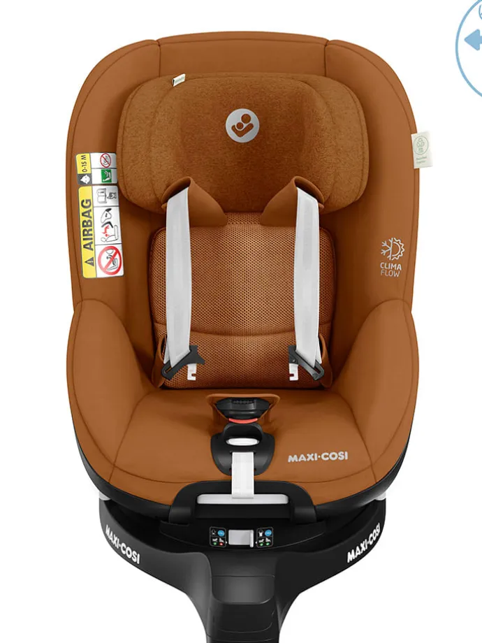 Kindersitz "Mica Pro Eco i-Size" in Authentic Cognac - Gruppe 0/1