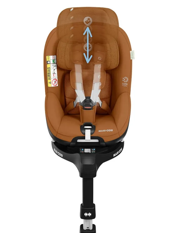 Kindersitz "Mica Pro Eco i-Size" in Authentic Cognac - Gruppe 0/1