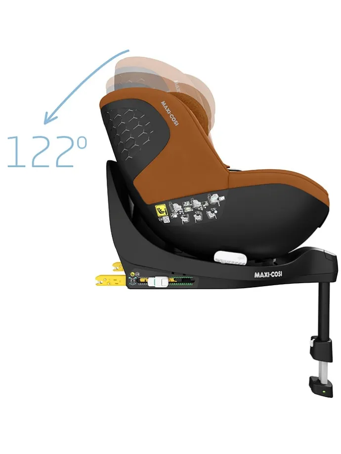 Kindersitz "Mica Pro Eco i-Size" in Authentic Cognac - Gruppe 0/1