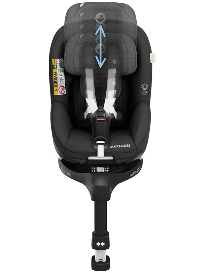 Kindersitz "Mica Pro Eco I-Size" in Authentic black - Gruppe 0/1