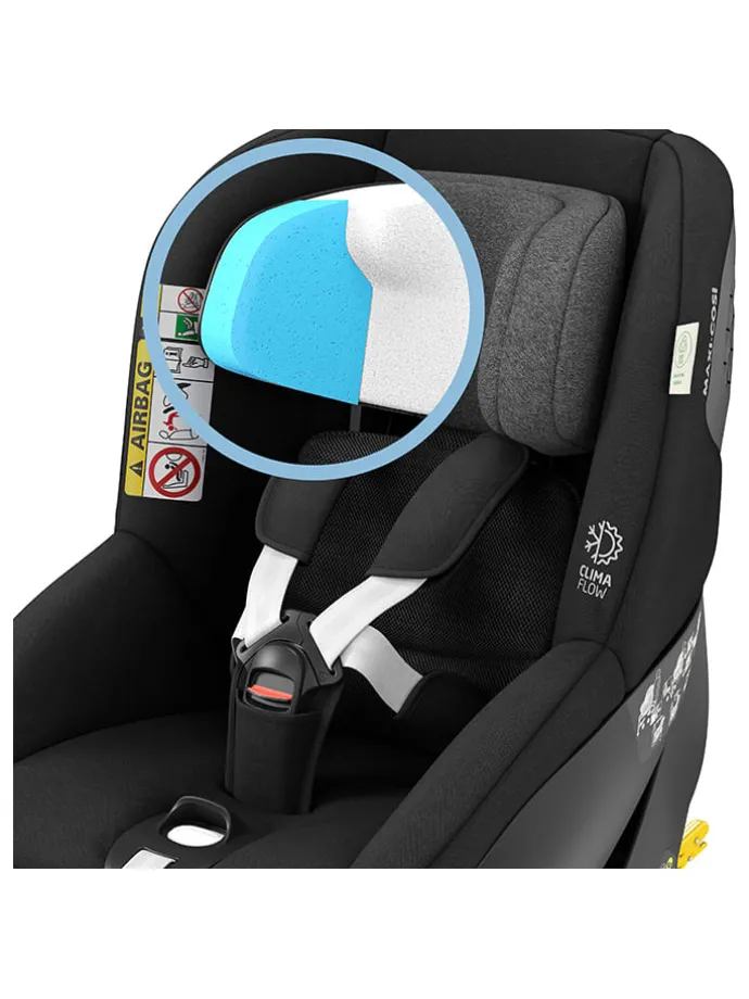Kindersitz "Mica Pro Eco I-Size" in Authentic black - Gruppe 0/1