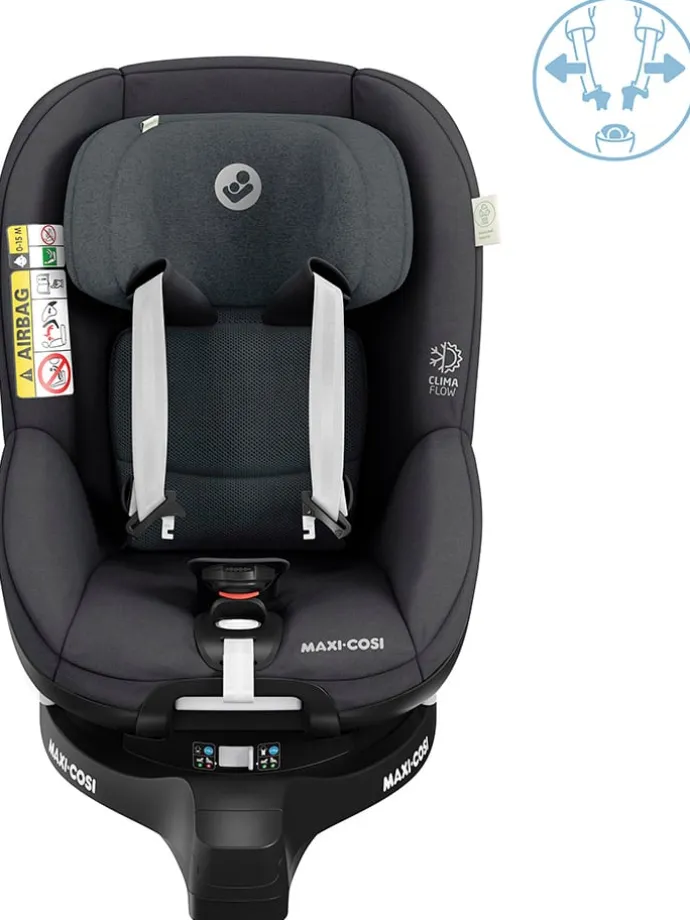 Kindersitz "Mica Pro Eco I-Size" in Authentic Graphite - Gruppe 0/1