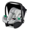 Kindersitz "Mink Pro i-Size" mit Basisstation in Grau - Gruppe 0+