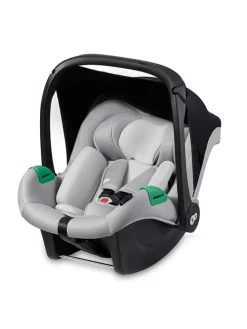 Kindersitz "Mink Pro i-Size" mit Basisstation in Grau - Gruppe 0+