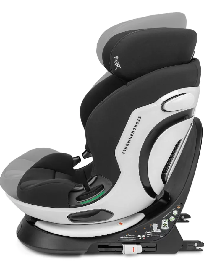 Kindersitz Niki Next in Onyx - 100 bis 150 cm