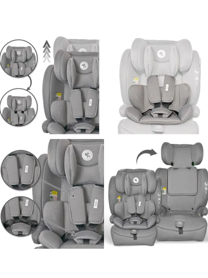 Kindersitz Rio i-Size in grau