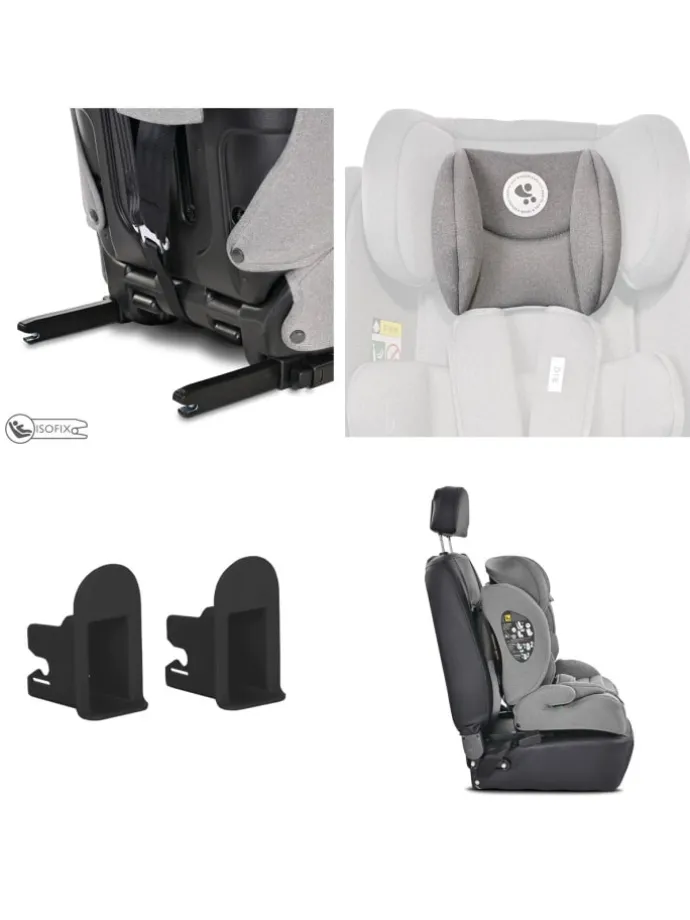 Kindersitz Rio i-Size in grau