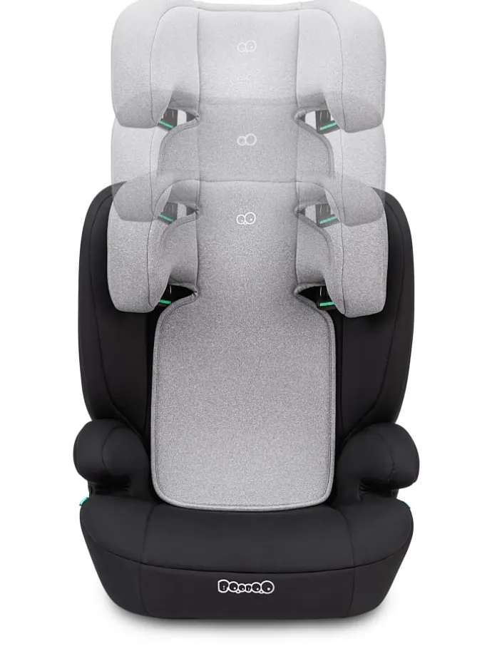 Kindersitz "Safety Oslo" in Black Grey – i-Size Kindersitz von 100 bis 150 cm
