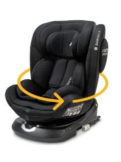 Kindersitz "Swift360 S" in All Blac - 76 bis 150 cm