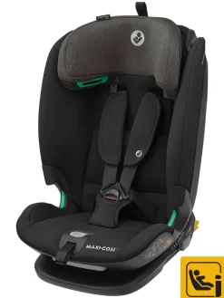 Kindersitz "Titan Plus I-Size" in Authentic Black - Gruppe 1/2/3