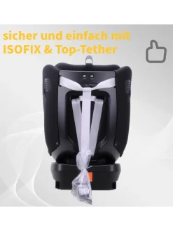 Kindersitzerhöhung Auto, ISOFIX, 100-150cm, ECE R44/04