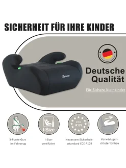 Kindersitzerhöhung ECE R129/03 – Sitzerhöhung für Kinder von 125–150 cm