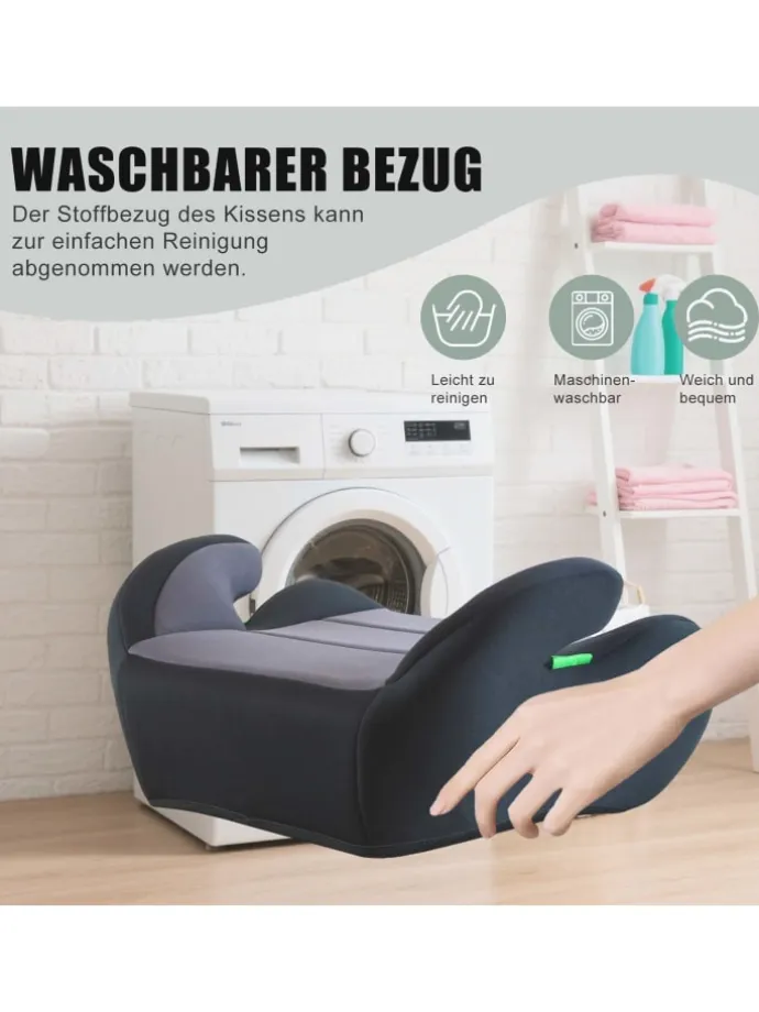 Kindersitzerhöhung ECE R129/03 – Sitzerhöhung für Kinder von 125–150 cm