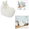 Kindersitzsack in Weiß - (B)40 x (H)54 x (T)50 cm