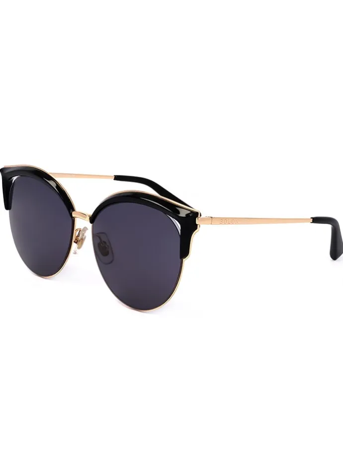 Kinder-Sonnenbrille in Gold/ Schwarz