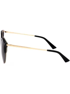 Kinder-Sonnenbrille in Gold/ Schwarz
